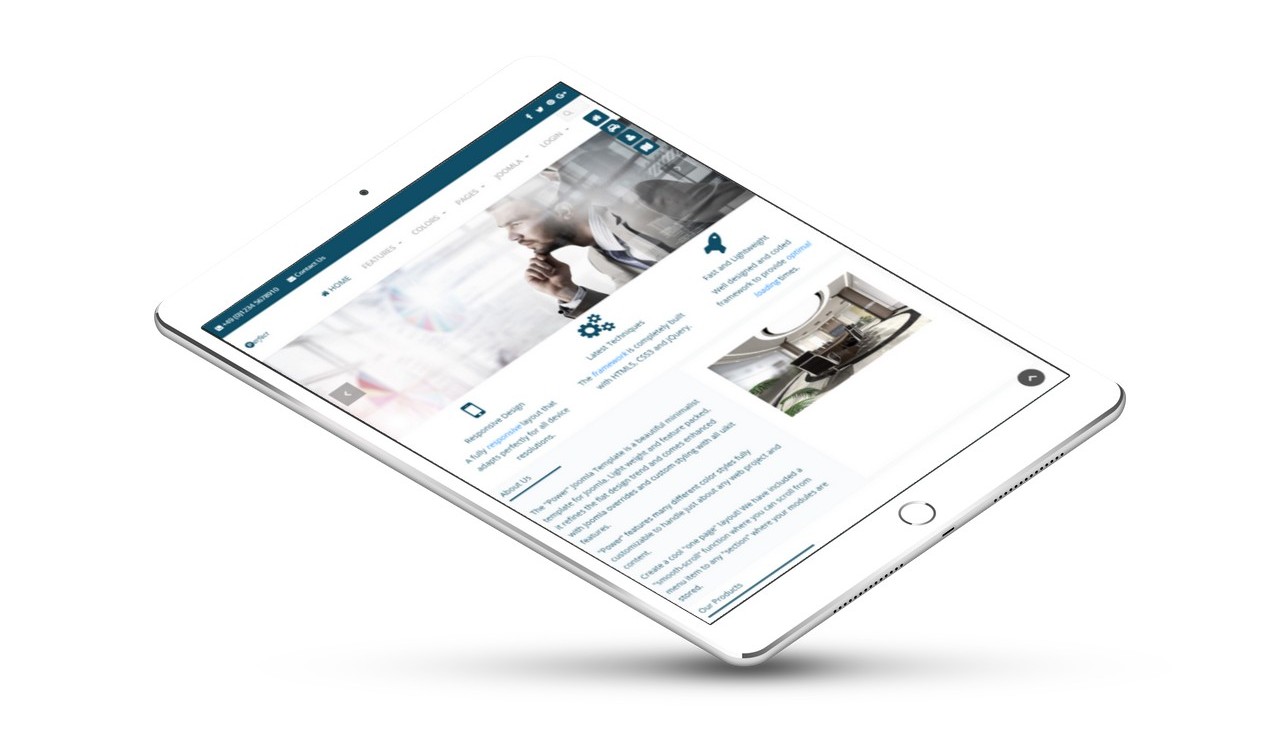 Power Joomla Template